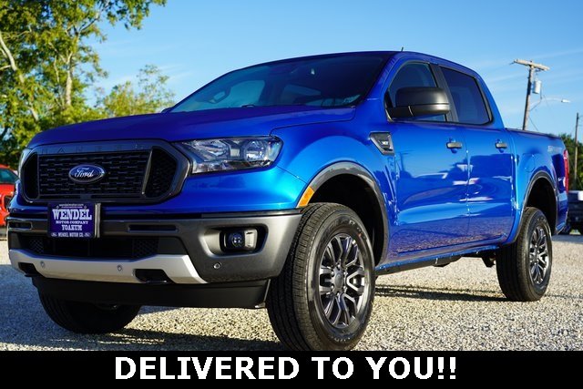 New 2019 Ford Ranger Xlt Rwd Crew Cab Pickup